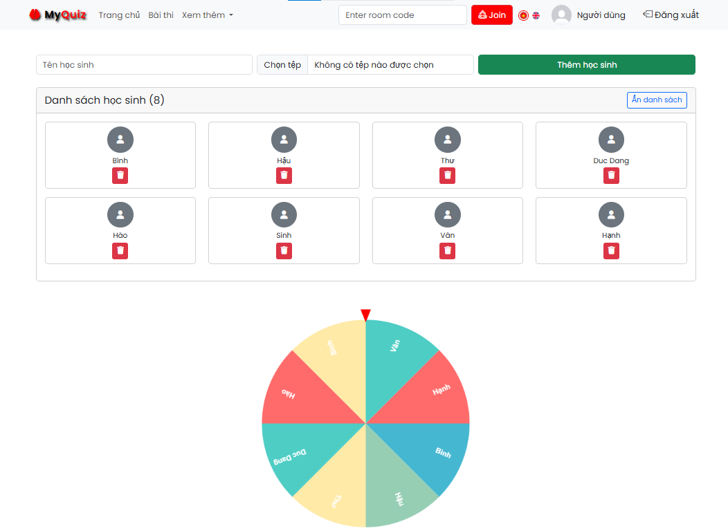 Vòng quay may mắn